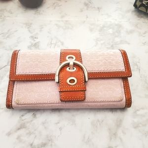 Lavender Coach Wallet